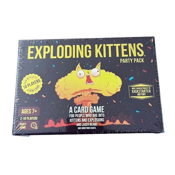 Games | Exploding Kittens Party Pack Game New | Poshmark